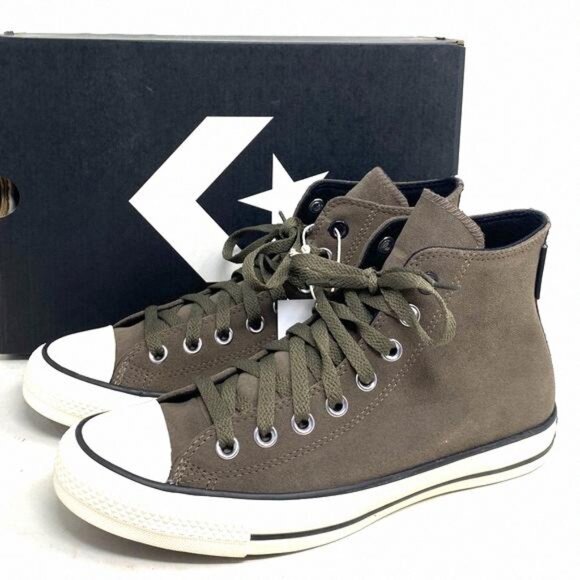 Converse Chuck Taylor High Women Shoe Engine Smoke A05372C Sneakers Casual Suede - Picture 1 of 10
